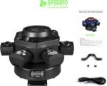 Moving Head DJ Lights 6-Arm Lamp with Remote Control 150w RGBW 4in1 LED DJ Stage Lights Moving Head Disco Light DMX512 & Sound Activated Rotating Light Starlight for Wedding Live House KTV Bar & Club - Image 6