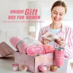 Birthday Gifts for Women, Self Care Get Well Soon Gifts, Relaxing Spa Gift Basket Care Package w Cooling Eye Mask, Valentines Mothers Day Christmas Gifts for Mom Wife Girlfriend Friends Her - Image 8