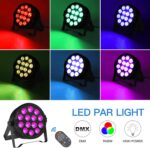 U`King Stage Lights, 8 Pack LED Par Lights RGBW DJ Stage Lighting 14x6W Uplights for Events by Sound Activated and DMX Control for Wedding Church Live Show Disco Halloween Christmas Parties - Image 3