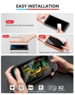 Switch 2 Accessories Bundle for Nintendo, 16 in 1 Game Kit: Carrying Case, Two Screen Protector with Alignment Frame, Steering Wheel for Mario Kart, Grip for joycon Controller Console Protective Cover - Image 5