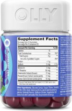OLLY Extra Strength Sleep Gummy, 5 mg Melatonin, L-Theanine, Chamomile, Lemon Balm, Sleep Aid, BlackBerry - 50 Count - Image 9