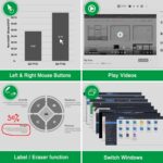 Presentation Clicker Mouse Control with Green Light for PowerPoint Presentations, Wireless Presenter Remote Control Slide Clicker for Classroom Office - Image 7
