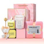 Self Care Gifts Get Well Gifts Unique Relaxing Spa Gift Basket Set - Image 2
