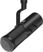 FIFINE XLR/USB Podcast Dynamic Microphone for Streaming, Studio XLR Microphone, PC Streamer Mic All Metal with Mute Button, Headphone Jack, for Vocal Voice Over Music Recording-AmpliTank Tank3 - Image 2