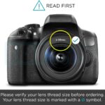 Altura Photo 58MM Tulip Flower Lens Hood for Canon EOS 77D 80D 90D Rebel T8i T7 T7i T6i T6s T6 SL2 SL3 DSLR Cameras with Canon EF-S 18-55mm f/3.5-5.6 is Lens and Select Nikon Lenses - Image 3