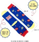 Statement Socks. Funny and Crazy Socks. With Playful Message - Novelty Gift for Men and Women - One Size Fits Most - Image 3
