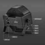 CO-Z LED Stage Lights DMX, 8 pcs 18x3W RGB Par Can Lights Package with DMX Controller Sound Activated Stage Effect Lighting for Party DJ Dance Church Wedding Home Uplighting - Image 5