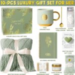 Self Care Gifts for Women Get Well Soon Gift Baskets, Unique Birthday Gifts for Women Spa Care Package, Sympathy Inspirational Thinking of You Gift Set for Mom Her Sister Best Friend Wife Girlfriend - Image 3