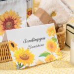 Birthday Gifts for Women, Self-Care Gift Box for Women - Sunshine & Sunflower Themed Relaxation Set, Encouragement Care Package for Best Friend (Birthday/Get Well/Thinking of You) - Image 9