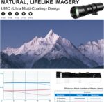 F 420-800mm F8.3 Telephoto Zoom Lens(MF) + T-Mount for Nikon D850/D750/D500/D7500/D610/D5600/D7200/D7000/D3500/D3400/D3300/D3200/D3100/D5/D6 - Manual Focus DSLR Cameras Lens(F-Mount) - Image 10