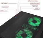 Gaming PC Desktop, Intel Core i5 14400F, RTX 4060, 32GB RAM, 1TB SSD, ARGB Fan, Tower Computer for Gaming and Office - Image 7