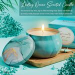Birthday Gifts for Women Self Care Gifts Get Well Soon Gifts, Ocean Relaxing Spa Gifts Basket Care Package w/ Luxury Flannel Blanket, Unique Mothers Day Gifts Idea for Mom Her Friends Sister Wife - Image 7