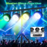 Par Lights LED Stage Lights, U`King 12Wx18 RGBW Uplight Stage Lighting Effect by DMX and Sound Activated Control Wash Light for Wedding Parties Church Club DJ Live Show - Image 6
