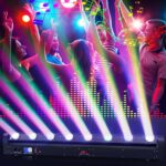 8 Eye LED Beam Wall Washer Lights,120W RGBW 4IN1 Strobe Moving Head DJ Light Bar 180 ° Tilt DMX and Sound Control Stage Lighting Bar for Party Light dj Disco Lights Wedding Club KTV Live House-2PC - Image 7