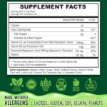Center-Filled Magnesium Glycinate Gummies 400MG - High Absorption for Kids, Teens & Adults - Supplement for Sleep, Calm & Muscle Relaxation with B6 & D3 - Gluten Free & Vegan Friendly - 60 Count - Image 6