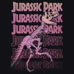 Junior's Jurassic World Colorful Dinosaur Art T-Shirt - Image 3
