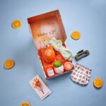 Sunny&Wise Orange Themed Gift Baskets for Women - Designed in USA - Care Package, Self Care Gifts, Get Well Soon, Thinking of You - Image 8