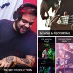 OneOdio Hi-Res Over Ear Headphones for Studio Monitoring and Mixing, Sound Isolation, Protein Leather Earcups, 50mm Driver Unit, Wired Headphones for AMP Guitar Keyboard (Pro-50 Black) - Image 9
