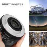 Meike 7.5mm F2.8 Large Aperture Ultra Wide Circular fisheye Lens Manual Focus Lens Compatible with Compatible with Panasonic Lumix Olypums M43 Mount Mirrorless Cameras GH4 GH5 GH6 - Image 5