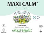 Maxi Kosher for Passover Calm Serenity and Relaxation Support Capsules, 120 Count - Image 5