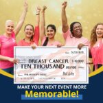 Giant Dry Erase Check - 16" x 32", Reusable Big Oversized Blank Check for Presentation - Great Photo-Op for Fundraisers, Charity & Donation Events - Image 5