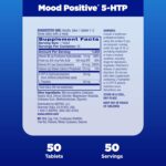 Natrol Mood Positive 5-HTP and L-Theanine for Balanced Mood and Relaxation, 50 Tablets, Up to a 50 Day Supply - Image 6
