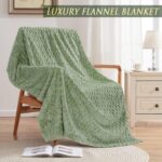 Birthday Gifts for Women Self Care Gifts, Vanilla Coconut Relaxing Spa Gifts Basket Bath Set Get Well Gifts Care Package Mothers Day Gifts for Mom Her Women Sister Friend Wife Grandma w/ Blanket - Image 6