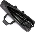 22in/55cm Tripod Carrying Case, Heavy Duty Nylon Bag with Shoulder Strap, Padded for Light Tripods, Monopods, Umbrellas, Softboxes, Boom Stands, Speaker Stands - Image 6