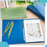 Zhanmai 15 Packs 8.5'' x 11'' Pressboard Report Covers, Metal Prong Fastener with Compressor, Letter Size, 3'' Capacity, Presentation Report Folder to Neatly Bind Reports, Proposals, Documents (Blue) - Image 5