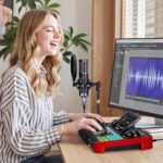 G10 DJ & Podcast Equipment Bundle, Audio Interface with Cardioid Designer P15 Mic for Gamer and All-in-One DJ Mixer, Perfect for Live Streaming, Singing, YouTube, Gaming - Image 9