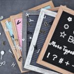 Grey Felt Letter Board - 10x10 Inch, Pre Cut 725 Letters, First Day of School, Classroom Decor, Baby Announcements - Image 7