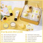Gifts for Women,Bath and Body Gift 10 pcs Warm Vanilla Self Care Set for Friends,Her,Bestie,Mom,Wife Christmas Birthday Gifts - Image 3