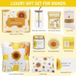 Birthday Gifts for Women, Friend, Mom, Sister Christmas Gifts, Self Care Gift Baskets, Relaxation Spa Gifts Set with Luxury Blanket, Unique Birthday, Mothers Day ,Valentines Day gifts for Her - Image 3