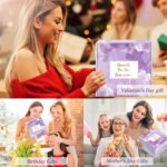 Birthday Gifts for Women Self Care Gifts Get Well Soon Gifts, Lavender Relaxation Spa Gift Basket Sets with Luxury Flannel Blanket, Unique Mothers Day Mom Gifts Basket for Mom Wife Grandma Sister - Image 10