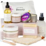 Lizush Luxury Spa Gifts for Women - 9 Piece Lavender Gifts for Her, Gift Baskets for Women, Body Care Set for Mom, Birthday Box For Women, Self Care Spa Kit For Wife - Handmade in the USA - Image 2