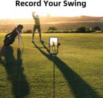 Golf Monopod Selfie Stick, Golf Phone Holder for Swing Training Aid, Portable Phone Spike Stake for Recording Golf Swing, Golf Phone Stand - Image 3