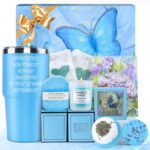 Birthday Gifts for Women Best Friends: Relaxation Spa Sets, Get Well Soon Basket, Friendship Self Care Package, Mothers Day Gifts for Mom - Wife - Grandma - Sister - Coworker - Secretary - Image 2