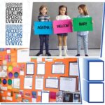 42 Sheets Science Fair Board Supplies 24 Self Adhesive Presentation Science Subtitles 9 Fair Project Titles 9 Personalized Letter Sticker Supplies for Classroom Office(Blue Style) - Image 7