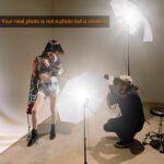 EMART Umbrella Photography Lighting Kit, 200/700W Bulbs, Soft Light Continuous Photographic Reflector Set for Portrait Studio Video Recording, Filming, Podcast - Image 7