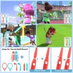 Wii U Interactive Gaming Figures for Switch Sports Accessories Bundle with Organizer Station Compatible with Nintendo Switch/ OLED Console & Joy-con, Storage and Organizer for Switch Sports Games - Image 6