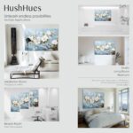 6-Pack Art Acoustic Panels 72x48 Inches Large Decorative Acoustic Panels, Sound Absorbing Wall Art for Home, Office, and Studio Noise Reduction - Image 6