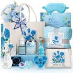 Dallfoll Birthday Gifts for Women, Self Care Gifts, Luxury Spa Gift Basket, Relaxation Bath Sets, Get Well Soon Gifts Package with Flannel Blanket, Tumbler, Ladies Pamper Gifts for Mom, Wife, Friends - Image 2