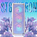 STGAubron Gaming Desktop, Radeon RX 590 8G GDDR5, Intel Xeon E5 2.5G up to 3.3G, 32G Memory, 1T SSD, 600M WiFi, BT 5.0, RGB Fan x 6, RGB Mouse Pad, Windows 10 Home, White - Image 4