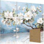 6-Pack Art Acoustic Panels 72x48 Inches Large Decorative Acoustic Panels, Sound Absorbing Wall Art for Home, Office, and Studio Noise Reduction - Image 2