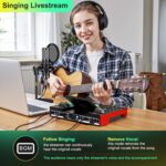 G10 DJ & Podcast Equipment Bundle, Audio Interface with Cardioid Designer P15 Mic for Gamer and All-in-One DJ Mixer, Perfect for Live Streaming, Singing, YouTube, Gaming - Image 7