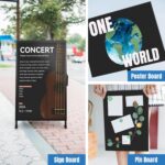 3 Pack Black Foam Board 24"x36", 3/16" Thick Foam Core Board for Projects, Black Poster Board for Painting, Displaying, and Craft Projects - Image 7