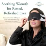 The Early Riser Self Care Kit - Includes Steam Eye Mask, Aromatherapy Shower Steamers, 24K Gold Eye Masks, Eucalyptus Mint Sugar Scrub - Morning Relaxation & Self Care Gifts for Women - Image 5