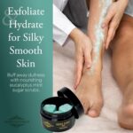 The Early Riser Self Care Kit - Includes Steam Eye Mask, Aromatherapy Shower Steamers, 24K Gold Eye Masks, Eucalyptus Mint Sugar Scrub - Morning Relaxation & Self Care Gifts for Women - Image 4