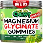 Center-Filled Magnesium Glycinate Gummies 400MG - High Absorption for Kids, Teens & Adults - Supplement for Sleep, Calm & Muscle Relaxation with B6 & D3 - Gluten Free & Vegan Friendly - 60 Count - Image 2