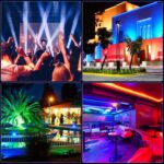 8 Eye LED Beam Wall Washer Lights,120W RGBW 4IN1 Strobe Moving Head DJ Light Bar 180 ° Tilt DMX and Sound Control Stage Lighting Bar for Party Light dj Disco Lights Wedding Club KTV Live House-2PC - Image 5